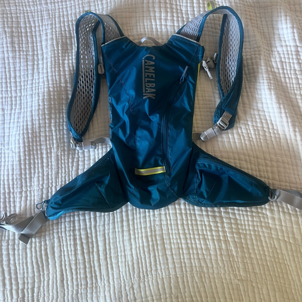CamelBak Teal Hydration Backpack with Lime Accent